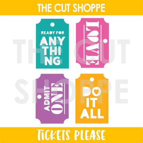 Tickets Please – TheCutShoppe