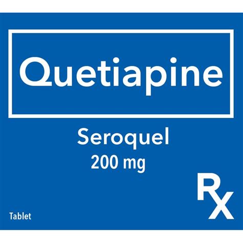 SEROQUEL Quetiapine Fumarate 200mg Tablet 60's price in the Philippines ...