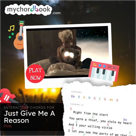 Pink - Just Give Me A Reason Chords