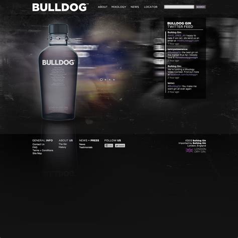 Bulldog Gin :: Behance