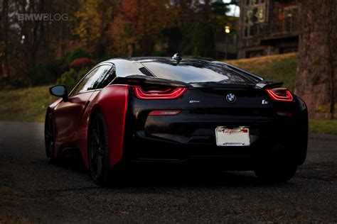 One Of A Kind: BMW i8 in Frozen Red Satin Conform Chrome