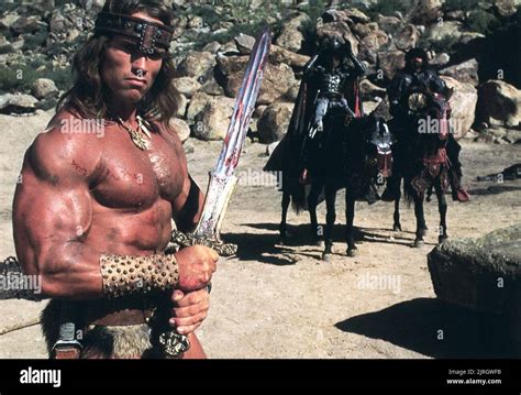 ARNOLD SCHWARZENEGGER, CONAN THE DESTROYER, 1984 Stock Photo - Alamy