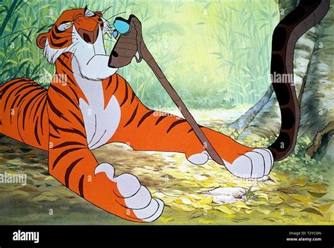 SHER KHAN, KAA THE SNAKE, THE JUNGLE BOOK, 1967 Stock Photo - Alamy