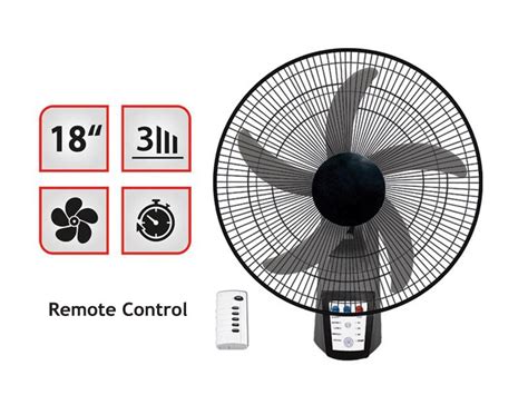 Wall Fan - Remote