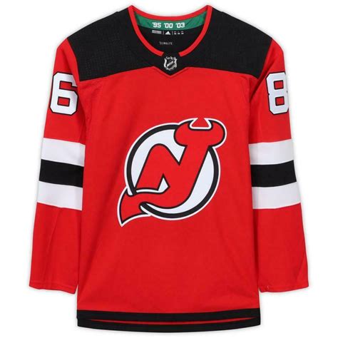 Jack Hughes Signed Devils Jersey Inscribed "2019 #1 Pick" (Fanatics ...