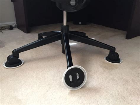 DIY Office Chair Mat & Caster Replacement | Office chair wheels, Unique office chairs, Office ...
