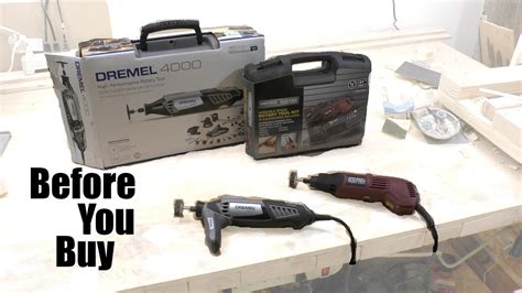 Dremel vs Harbor Freight Rotary Tool - YouTube