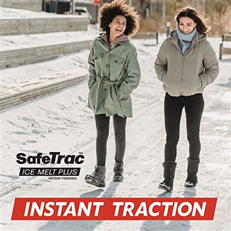 SafeTrac Ice Melt Plus, Lightweight Pet Safe Ice Melt for Snow, Pet Friendly Non Corrosive Ice ...