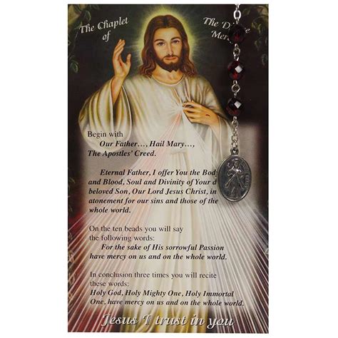 Divine Mercy Chaplet Beads - Mater Dei Imports