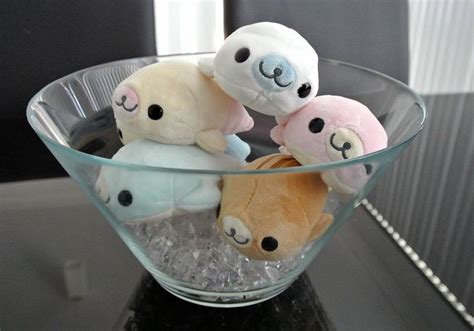 Mamegoma Palm Sized Plushies | Plushies, Trash can, Ice cream