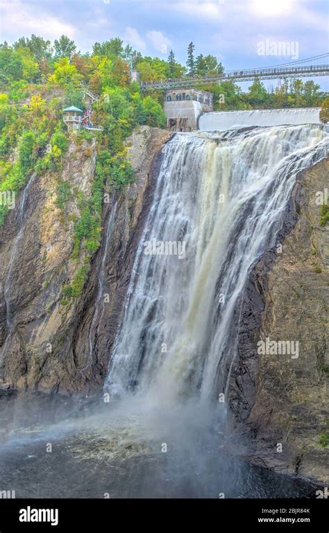 Montmorency Falls, Quebec City, Canada Stock Photo - Alamy