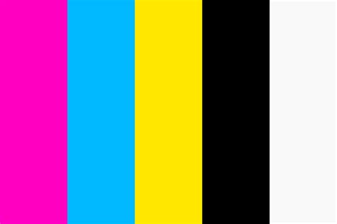 cyan/magenta - yellow/key Color Palette