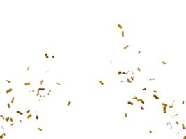 Gold Confetti Png