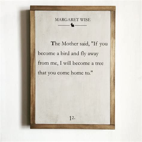 Book page sign quote sign literary quote nursery decor