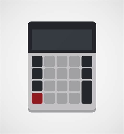 Calculator in a flat design 540725 Vector Art at Vecteezy