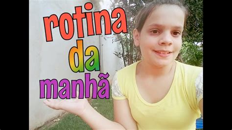 Minha rotina da manhã - Com Andressa - YouTube