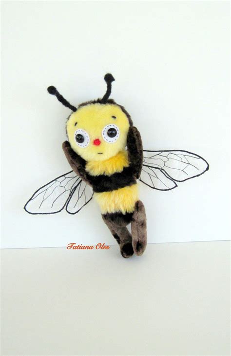 Plush Doll Bee Honey Soft Plush Art Doll 9 Tall 5 Way Jointed Art ...