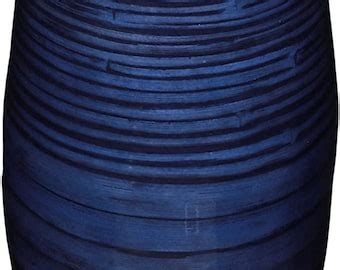 Blue Floor Vase - Etsy