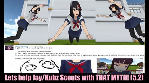 Lets help Jay/Kubz Scouts with THAT MYTH! (5.2) | Yandere Simulator - YouTube