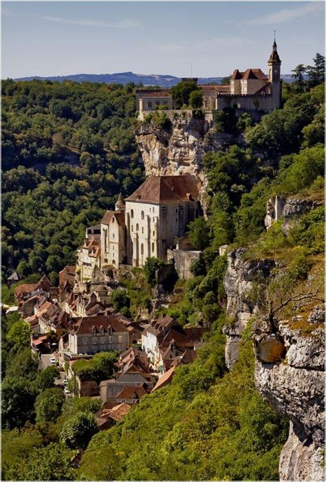 Rocamadour, France is classed as a World Heritage Site by UNESCO as part of the St James’ Way ...