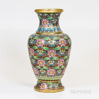 Sold at auction Large Champleve/Cloisonne Vase Auction Number 3725T Lot Number 1298 | Skinner ...