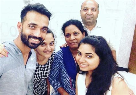 Ajinkya Rahane Family Photos, Father, Mother, Wife, Age Height, Biography