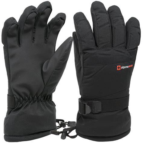 Alpine Swiss - Alpine Swiss Mens Waterproof Ski Gloves Snowboarding 3M ...