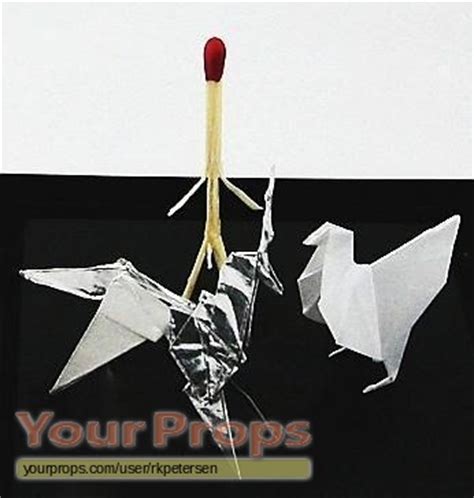 Blade Runner Gaff Origami Figures replica movie prop