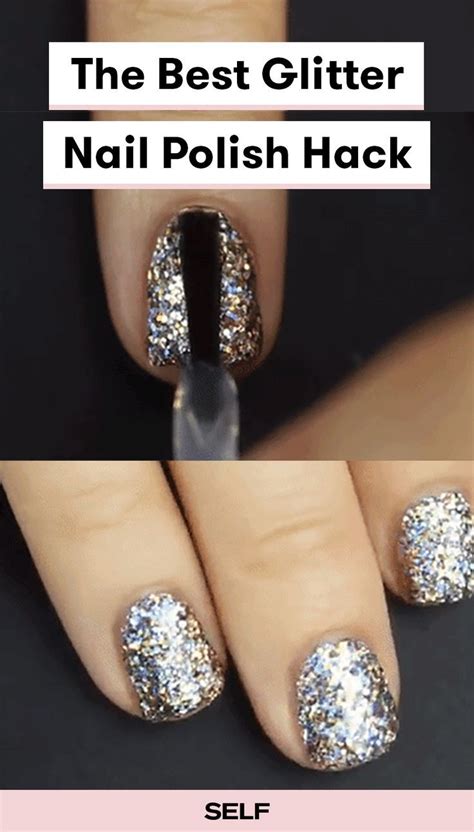 Here's exactly how to get the perfect glitter nail polish application that doesn't come out ...