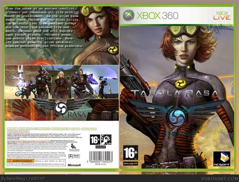 Tabula Rasa Xbox 360 Box Art Cover by frenchboy1