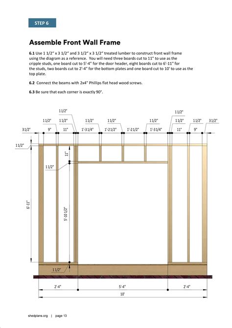 Shed Plans 8x10 DIY Modern Gable Storage Shed PDF - Etsy