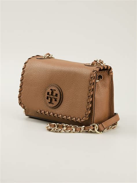 Lyst - Tory Burch Shoulder Bag in Brown