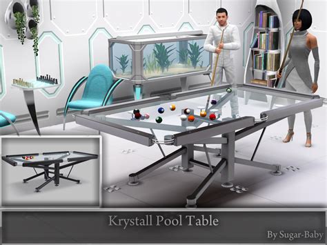 Sims 4 Functional Pool Table