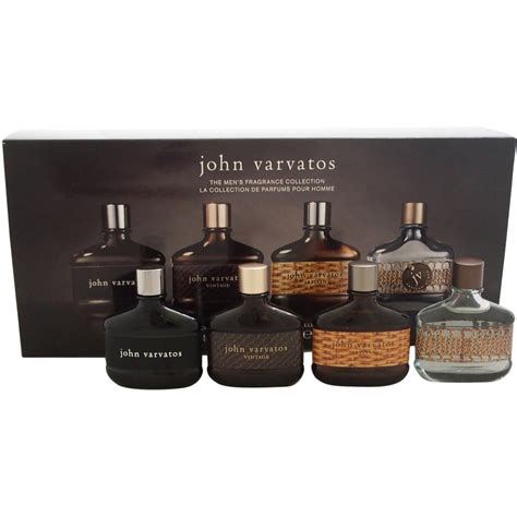 John Varvatos Coffret Collection by John Varvatos for Men, 4 Pc Mini Gift Set - Walmart.com