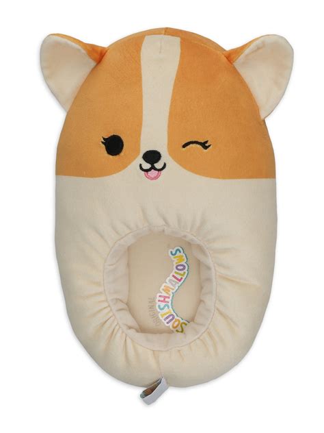 Squishmallows Women’s Corgi Slippers, Sizes 5/6-11/12 - Walmart.com