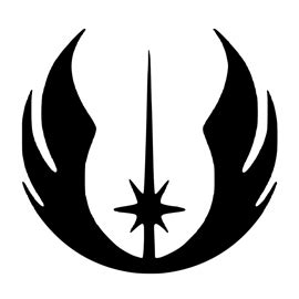 Star Wars - Jedi Order Symbol Stencil | Free Stencil Gallery