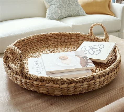 Handwoven Twisted Seagrass Tray | Pottery Barn