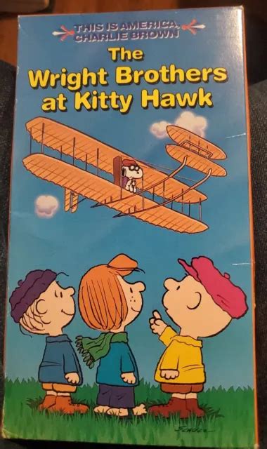 THIS IS AMERICA, Charlie Brown V. 2 - The Wright Brothers at Kitty Hawk (VHS,... $9.99 - PicClick