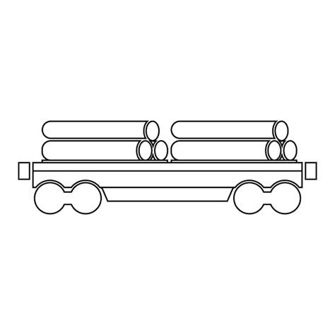 Premium Vector | Train icon train carriage vector