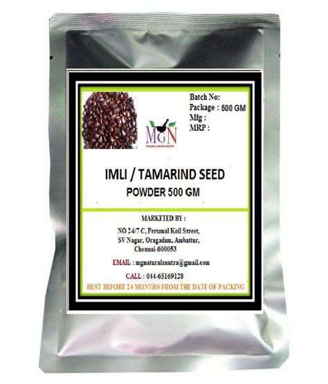 MG Naturals Imli/Tamarind Seed Powder 500 gm: Buy MG Naturals Imli/Tamarind Seed Powder 500 gm ...