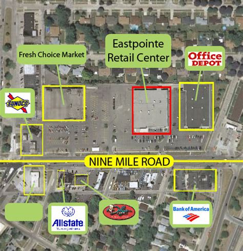 Eastpointe Retail Center | Aerial