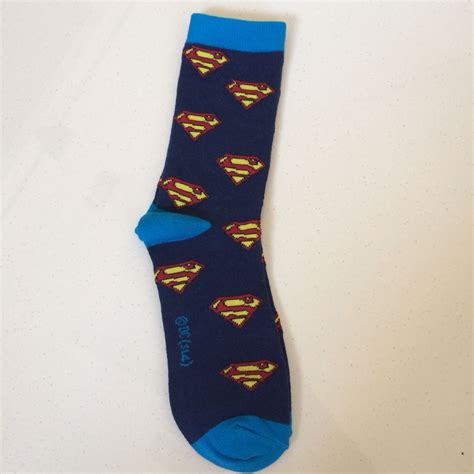 SUPERMAN LOGO SOCKS, Men's Fashion, Watches & Accessories, Socks on ...