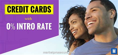 0% Intro Rate Credit Cards List 2023 - MarketProSecure