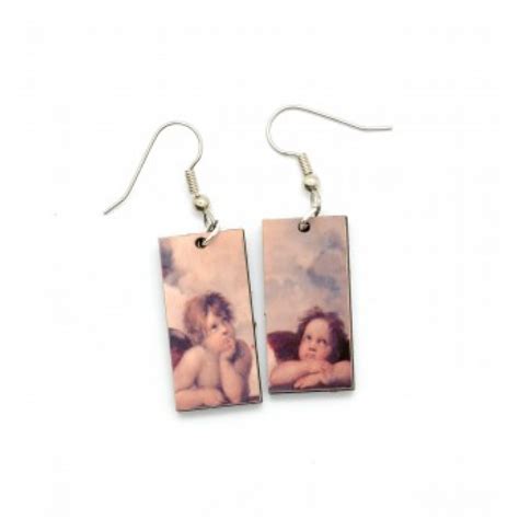 Raphael Two Angel Dangle Earrings | VMFA Shop