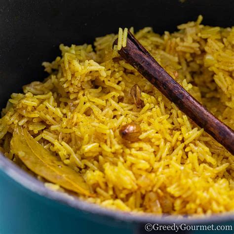 Pilau Rice - The Classic Indian Side Dish | Greedy Gourmet