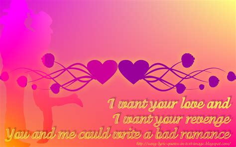 Song Lyric Quotes In Text Image: Bad Romance - Lady Gaga Song Quote Image