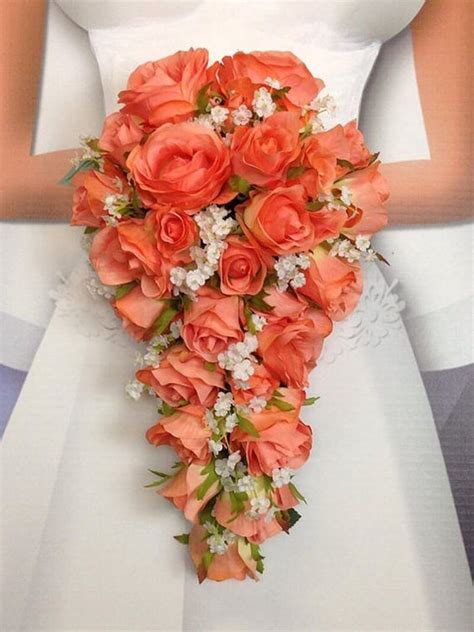 Casamento living coral | Buquês de casamento, Bouquet de casamento ...