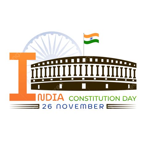 India Constitution Day 26th November Indian Flag And Ashok Chakra ...