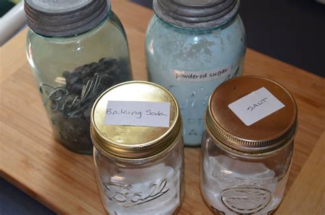 Reusing Glass Jars | Kitchen Economics - Family Balance Sheet