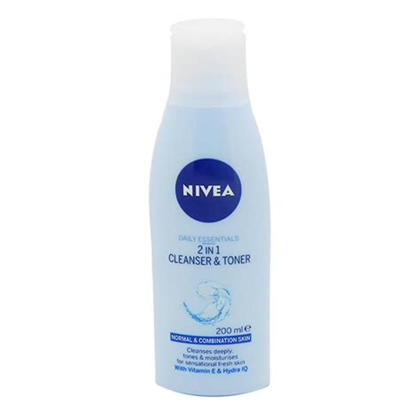 Nivea Daily Essentials 2 in 1 Cleanser & Toner for Normal to ...